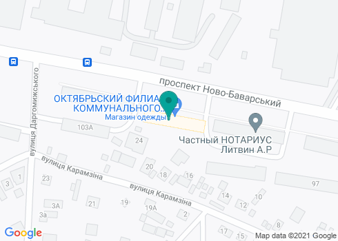 Филиал Амбулатории №1 КНП Харьковская городская детская поликлиника №2 - на карте