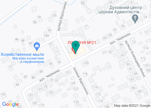 Амбулатория №3 КНП Днепровский центр первичной медико-санитарной помощи №10 - на карте