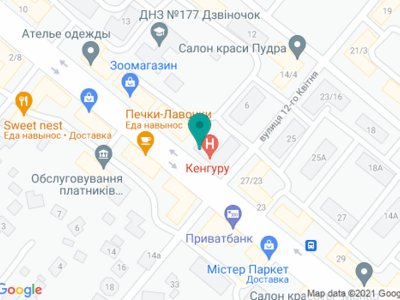 Детский Медицинский Центр Кенгуру - на карте Детский Медицинский Центр Кенгуру - на карте