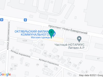 Филиал Амбулатории №1 КНП Харьковская городская детская поликлиника №2 - на карте