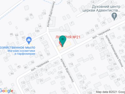 Амбулатория №3 КНП Днепровский центр первичной медико-санитарной помощи №10 - на карте