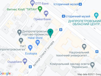 Семейная клиника Медэксперт на Гончара - на карте Семейная клиника Медэксперт на Гончара - на карте