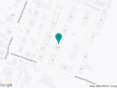 Амбулатория №7 КНП Новомосковский городской центр первичной медико-санитарной помощи - на карте Амбулатория №7 КНП Новомосковский городской центр первичной медико-санитарной помощи - на карте